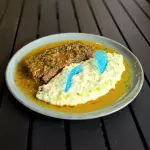 Maminha Roti com Risotto de Queijo