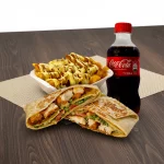 COMBO WRAP POLLO FRITO