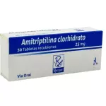 AMITRIPTILINA 25MG 30 TABLETAS