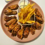 Alitas a la BBQ