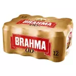 Fardo Brahma 0% Álcool 12un 350ml