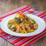 CHAUFA DE CARNE