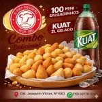 Cx100 Mini Salgadinhos + Refr 2l