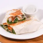 Wrap de pollo.