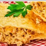 Pastel frango + cajuína
