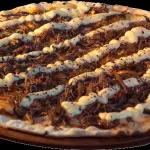Pizza Carne de sol com catupiry