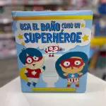 USA EL BAÑO COMO UN SUPERHÉROE