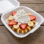Mini Waffle con Fruta