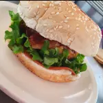 Hamburguesa al pastor