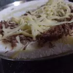Tapioca com Carne de Sol