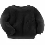 Sherpa Crew Neck Black