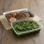 Poisson au légumes verts