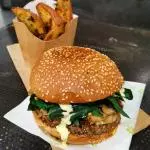 Vurger de la Casa con papas
