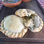 Empanada de espinaca y queso