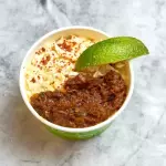 Esquites con Birria