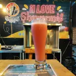 Jugo natural en agua