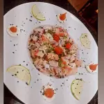 Ceviche de Salmão e Tilápia