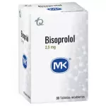 BISOPROLOL 2.5MG 30 TABLETAS