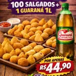 100 SALGADOS+Guarana 1lt