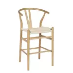 Banqueta Wishbone Madera Natural