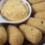 Porção pequena bolinhos