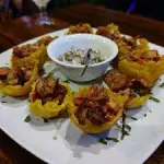 Patacones rellenos (08 piezas)