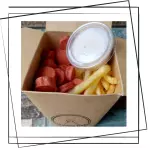 PAPAS CON SALCHICHA🍟