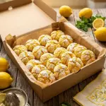 Galletas crinkle de limón 🍋
