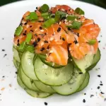 Sunomono especial Salmão