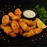 Iscas de traíra empanadas 500G