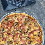 Pizza Champiñon - Tocineta