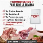 COMBO CERDO PARA TODA LA SEMANA