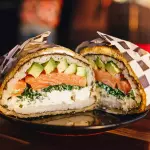 Sushi Burger Salmon