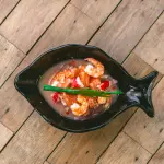 Ceviche salmão.