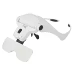 Lupa LED Anteojos con 5 lentes inter