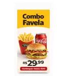 Combo Favela do Detran 🍔🍟🥤