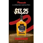 PROMO 2X1 BLACK CASTLE AZUL 750ML