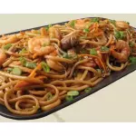 PASTA CON CAMARONES