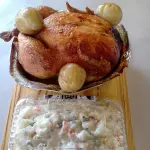 Combinado de Frango Recheado