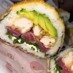 SUSHIBURGER ATÚN-POLLO -CEBOLLÍN