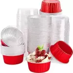 Envase aluminio Rojo Redondo 5oz