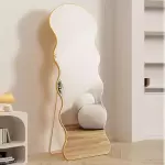 Espejo Gold Ondas