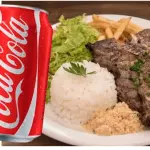 Contra filé + Coca 350ml