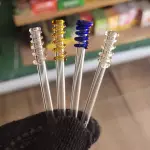 PITEIRA DE VIDRO ESPIRAL - 4UND