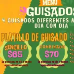 Platillo guisado (1pm a 5pm)