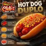 ⭐ Hot Dog Duplo — O Mais Pedido