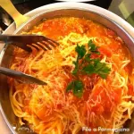 SPAGHETTI A PARMEGIANA