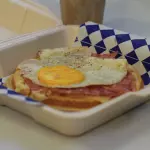 Waffle salado