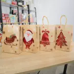 Bolsa Kraft Navideña (S) (12 und)