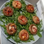 Champiñones Rellenos de queso